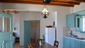House, 1 Bedroom, Smoking, Terrace | Interior - Villa Ioanna Blue- Vacation Houses for Rent 300 Metres by the sea (Tinos)