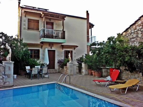 Indoor pool - 2 Similar Houses With Pool to Share Small Village, Near Various Beaches (Apokoronas)