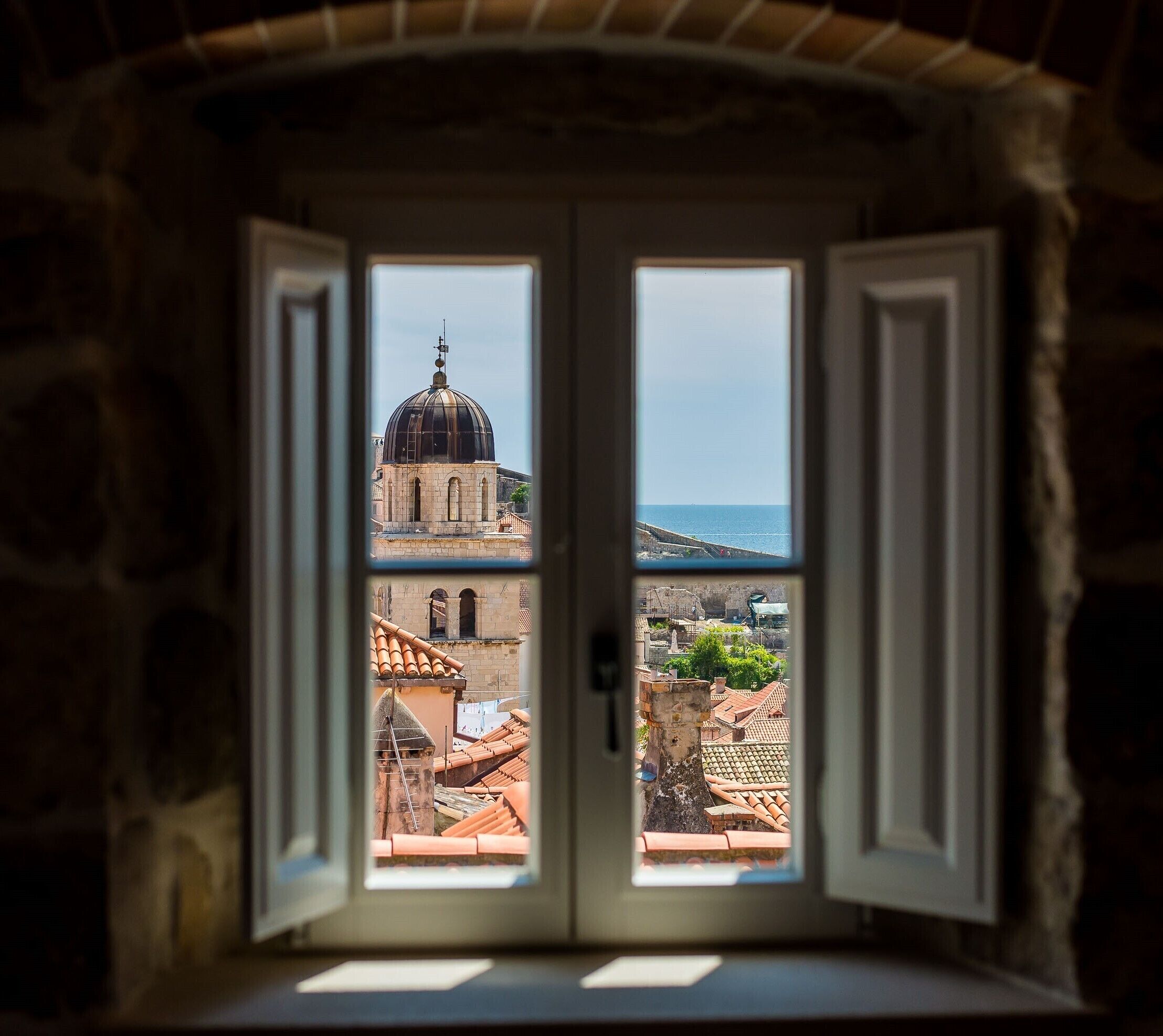 Deluxe tweepersoonskamer (Deluxe Double Room with City View) | Uitzicht vanuit accommodatie