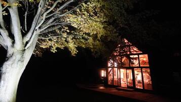 Front of property - evening/night