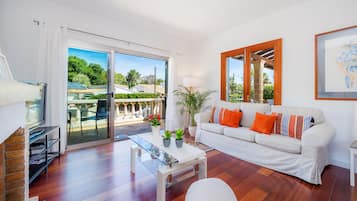 TV, DVD player, ping pong