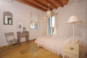 Villa, 4 Bedrooms, Balcony, Garden View | 4 bedrooms - Dreamy Holiday Villa in Andros, Greece With Private Pool and Stunning Sea View (Andros)
