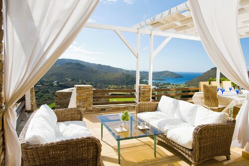 Dreamy Holiday Villa in Andros, Greece With Private Pool and Stunning Sea View