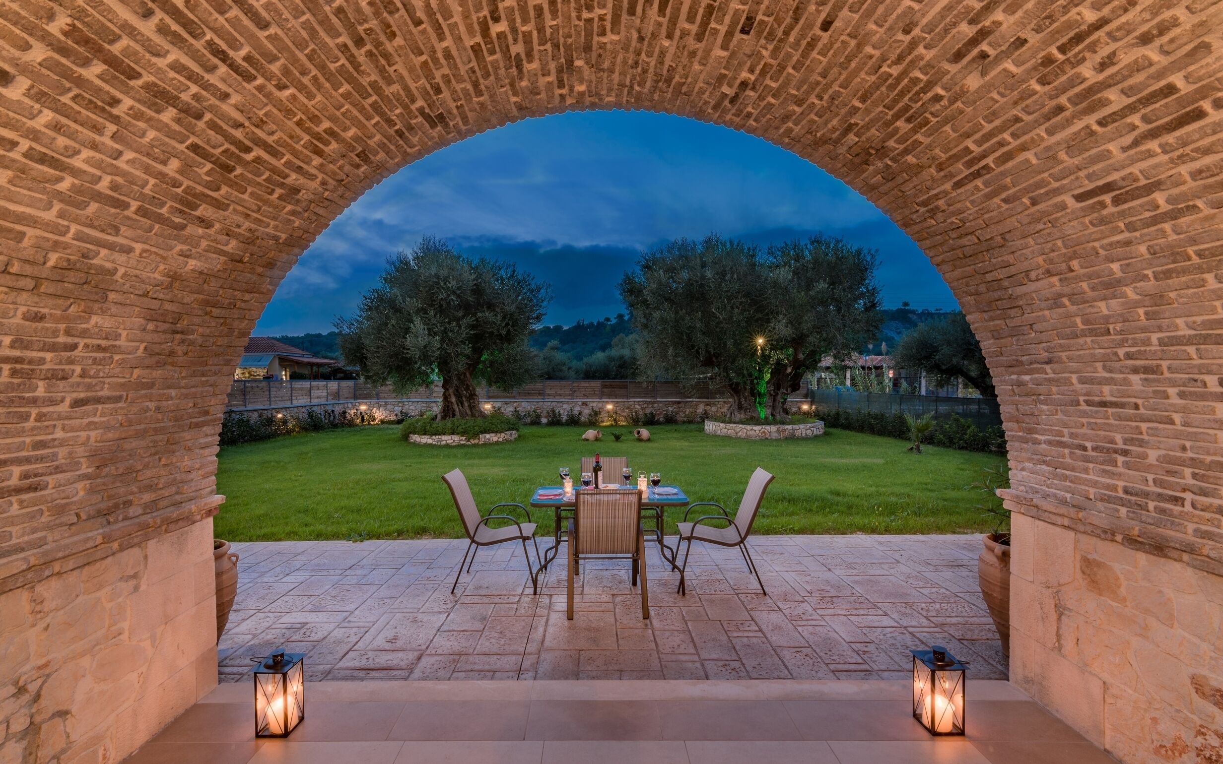 Apartment, 2 Schlafzimmer | Speisen im Freien