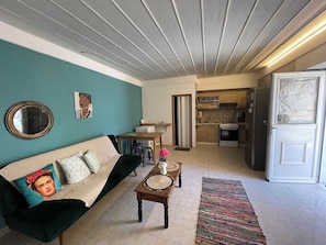 House, 2 Bedrooms, Terrace, Garden View | Living room - The Dockside Dwelling Corfu Island (Corfu)