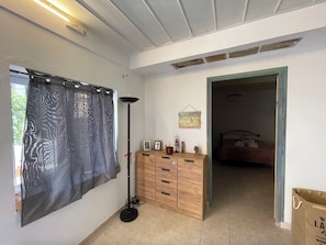 Ferienhaus, 2 Schlafzimmer, Terrasse, Gartenblick | 1 Schlafzimmer