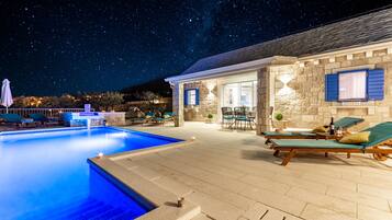 Villa (Villa Blue Sky - Three Bedroom Villa ) | Pool | Outdoor pool, pool loungers