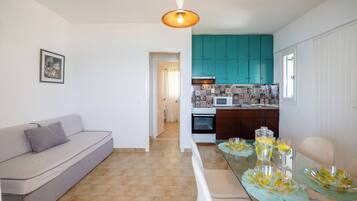 Appartement, 1 chambre, fumeurs, balcon | Salle à manger