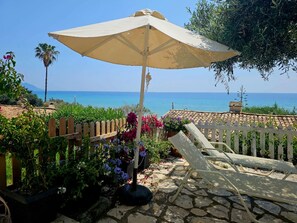 Apartment, 1 Bedroom, Smoking, Garden View | Terrace/patio - Corfu Glyfada Menigos Resort 24 (Corfu)