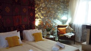 Studio, 1 Bedroom, Balcony, Garden View | 1 bedroom - Big Blue All Stone Traditional House (East Mani)