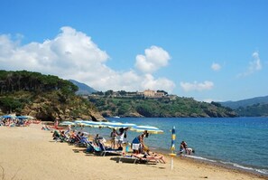On the beach