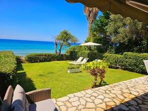 Huis, 1 slaapkamer, roken, terras | Terras