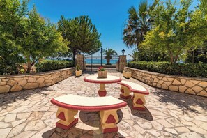 Apartment, 2 Bedrooms, Smoking, Patio | Property grounds - 'luna Nera' Beachfront Apartment (Zakynthos)