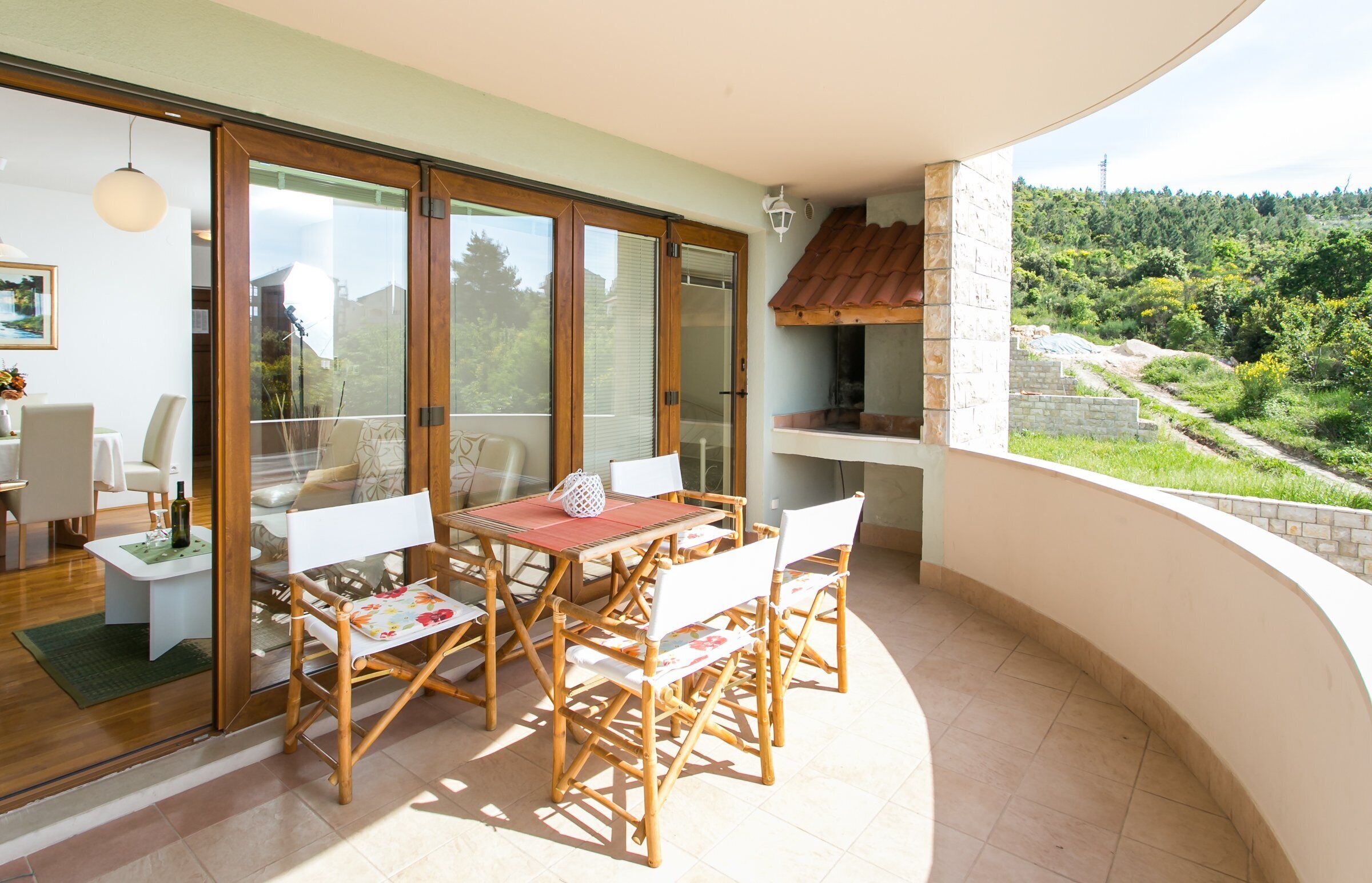 Apartment (Two Bedroom Apartment with Balcony) | Terrace/patio