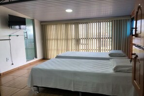 Twin Room | Bed sheets - Hostel Casarão (Manaus)