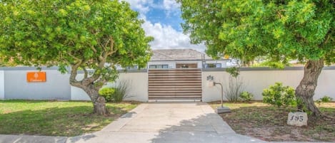 Overnatningsstedets facade