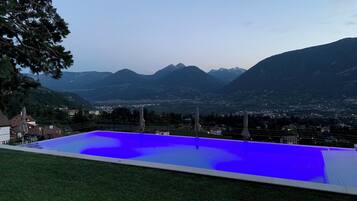 Indoor pool, a heated pool