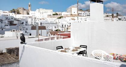 Appartement exclusif avec terrasse dans la vieille ville - Precioso apartamento en Vejer con terraza