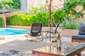 Pool - Fantastic Villa "Can Bac" in Mallorquin Style with Pool (SÓLLER)