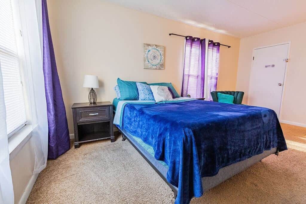 2 chambres, Wi-Fi, literie fournie