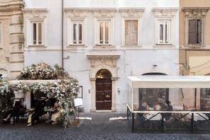 Fassade der Unterkunft