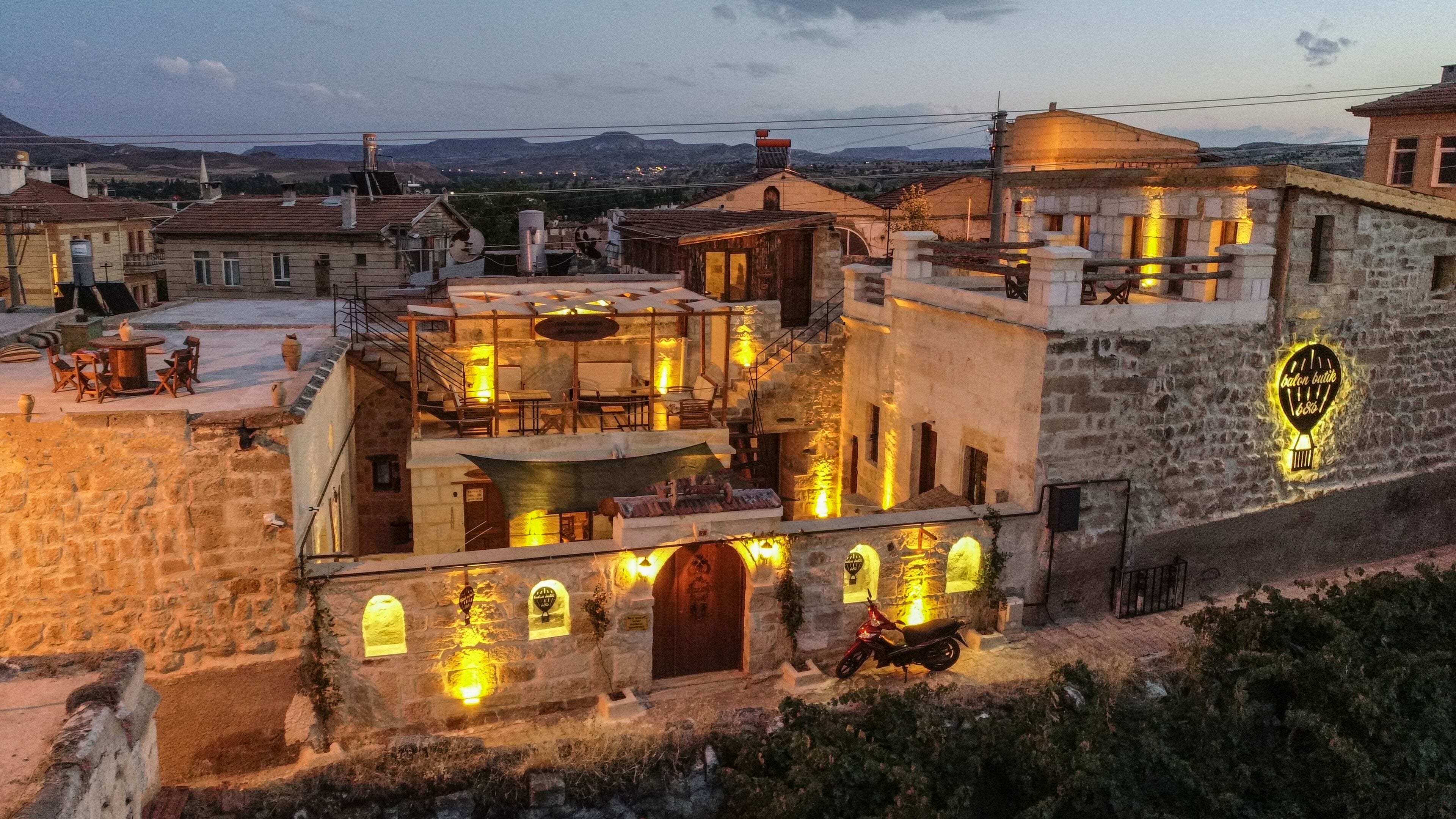 front of property – evening/night