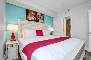 3 habitaciones y sábanas de algodón egipcio