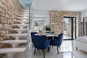 Villa, 1 Bedroom, Smoking, Private Pool | Dining - Dion Villa Zakynthos Greece One Bedroom Villa With Private Pool No01 (Zakynthos)