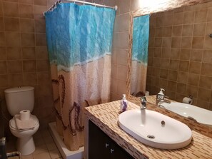 Apartment, 1 Bedroom, Smoking, Balcony | Bathroom - Corfu Glyfada Menigos Resort (Corfu)