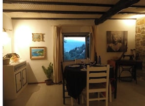 House, 1 Bedroom, Smoking, Balcony | Dining room