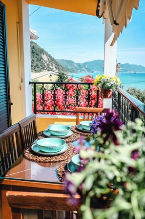 Apartment, 1 Bedroom, Balcony, Mountain View | Balcony - Corfu Glyfada Menigos Resort 46 (Corfu)