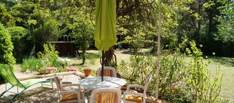 Vacation Home "Zypresse" - Relax in with a large, enclosed parklike garden.