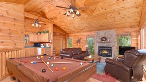 House, Multiple Beds (Amazing View #223) | Living area - Amazing View #223 (Sevierville)