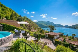 Villa Lune de Miel, plusieurs chambres, 2 salles de bains (Morcote Magic View) | Vue sur le lac