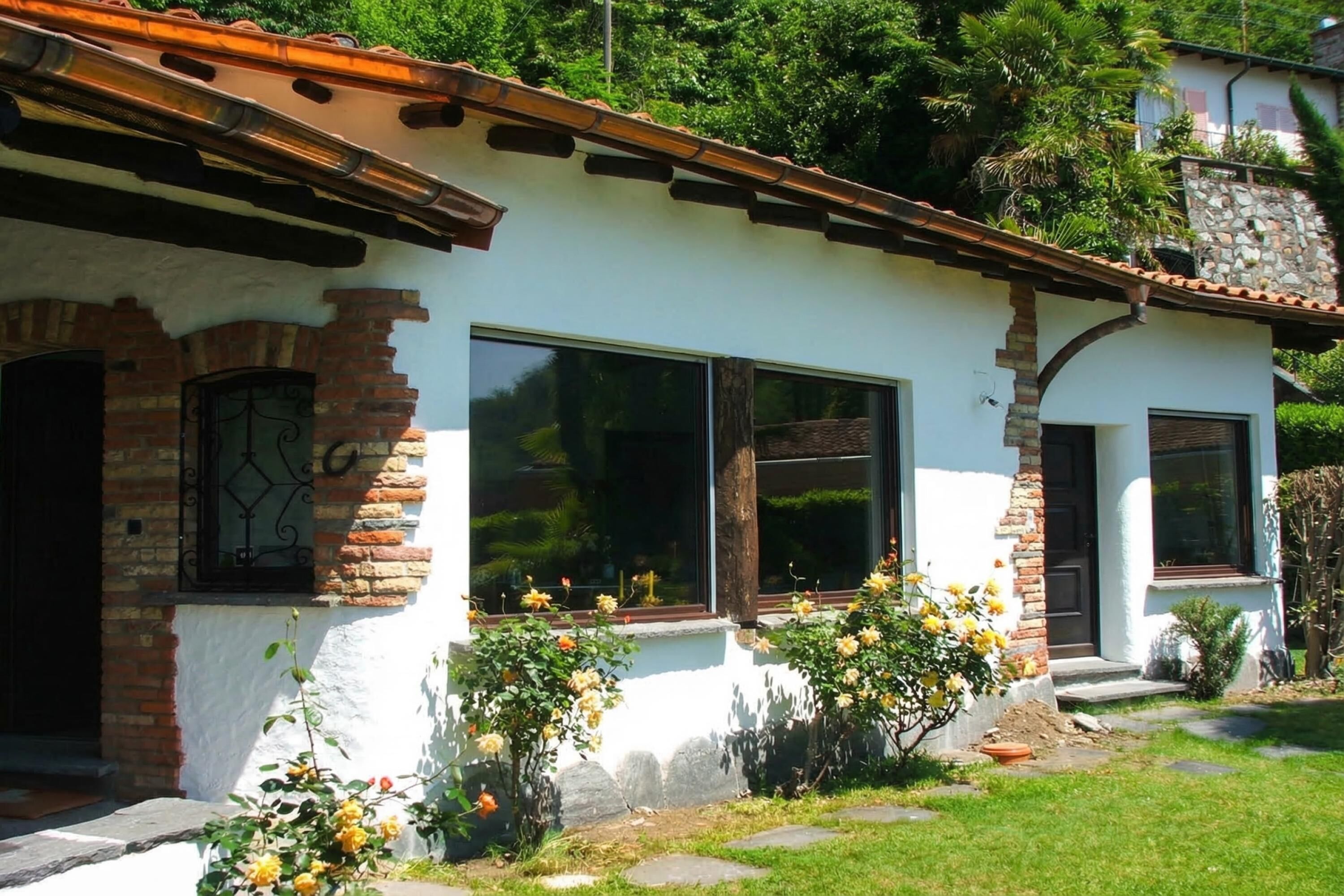 Villa Lune de Miel, 2 chambres, 2 salles de bains (Morcote Magic View & Pool) | Jardin