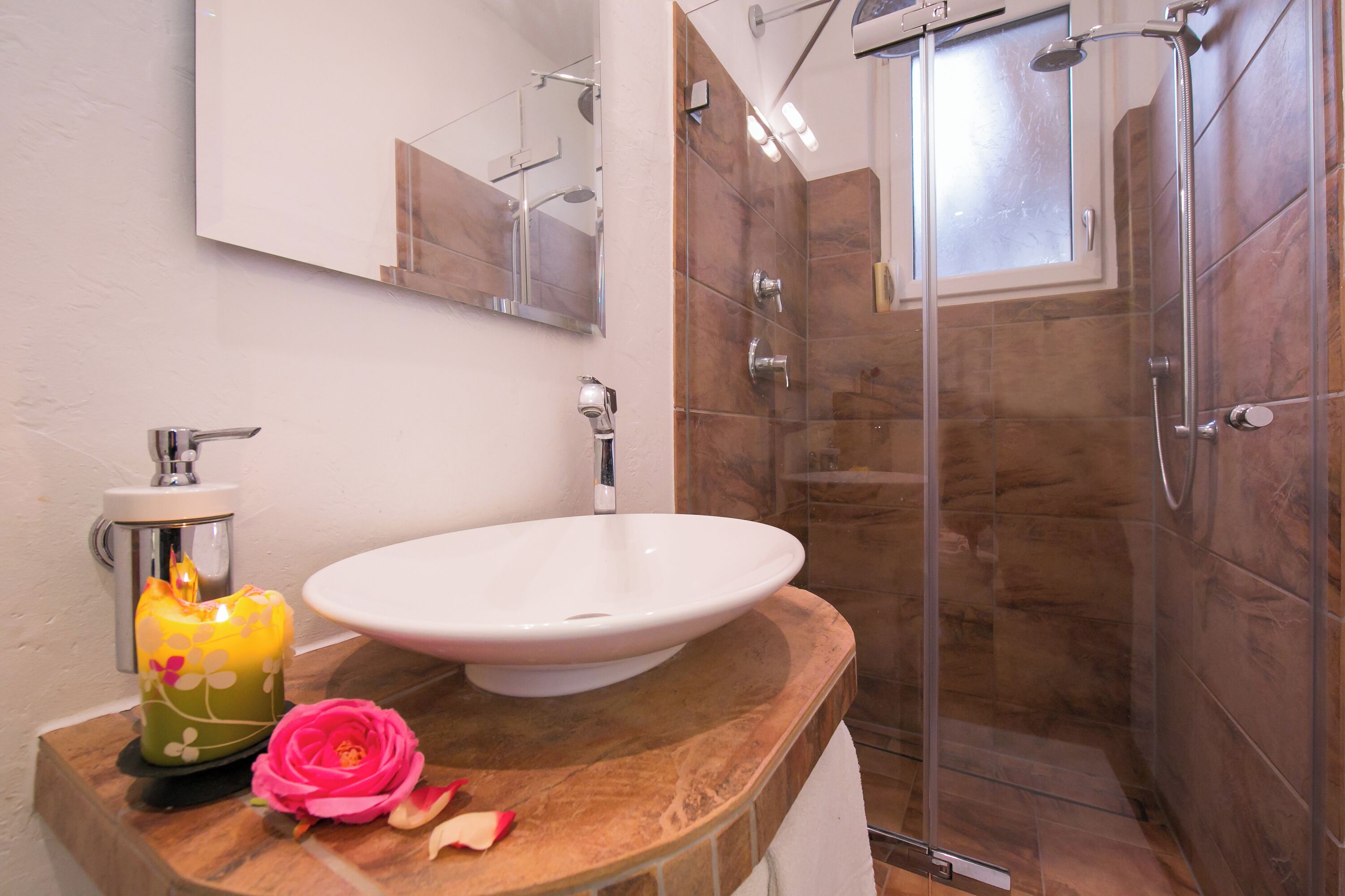 Honeymoon-Villa, 2 Schlafzimmer, 2 Bäder (Morcote Magic View & Pool) | Badezimmer