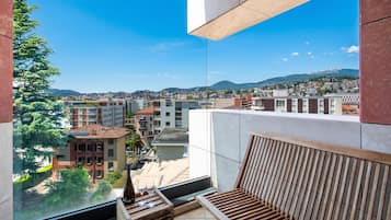 Familienapartment, Mehrere Schlafzimmer (Panoramic Penthouse) | Balkon