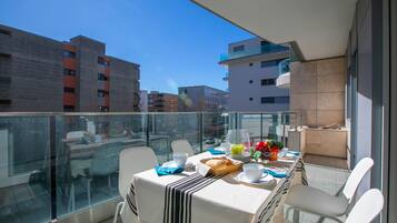 Family Apartment, 1 Bedroom (Prestige du Lac 27) | Balcony