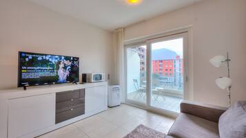 Familienapartment, 1 Schlafzimmer (Prestige du Lac 27) | Ausblick vom Zimmer