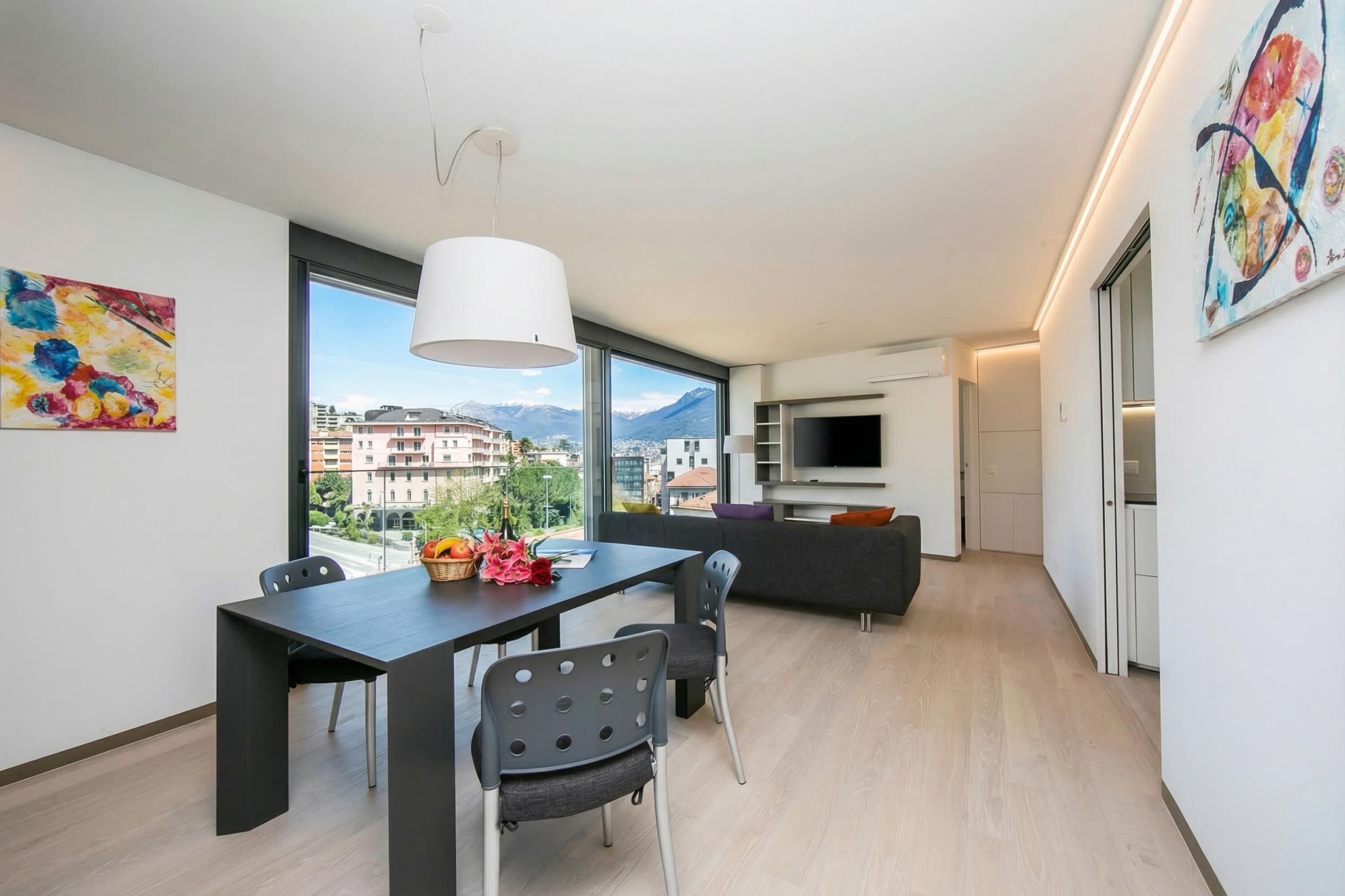 Familienapartment, Mehrere Schlafzimmer (Urban Flat Paradiso) | Innenbereich