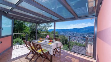 Appartement Familial, plusieurs chambres (Lugano Panoramica) | Terrasse/Patio