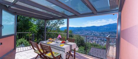 Family Apartment, Multiple Bedrooms (Lugano Panoramica) | Terrace/patio