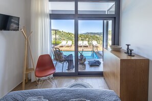 Villa, 3 Bedrooms, Smoking, Private Pool | 3 bedrooms, iron/ironing board, bed sheets - Superior 3-bedroom Villa Cassiope With Private Pool and Breathtaking Sea Views (Skiathos)