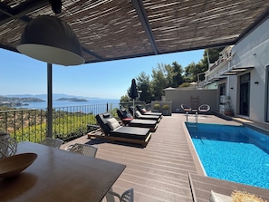 Villa, 3 Bedrooms, Smoking, Private Pool | Pool | Indoor pool - Superior 3-bedroom Villa Cassiope With Private Pool and Breathtaking Sea Views (Skiathos)