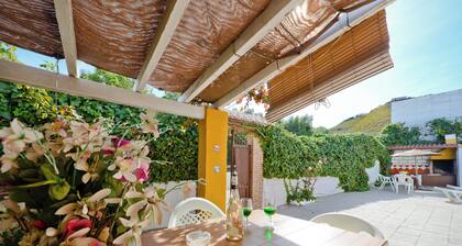 Home In Tranquil Mountains with Pool, Terrace, Garden & Wi-Fi