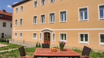 Fassade der Unterkunft