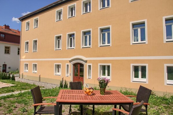 Fassade der Unterkunft
