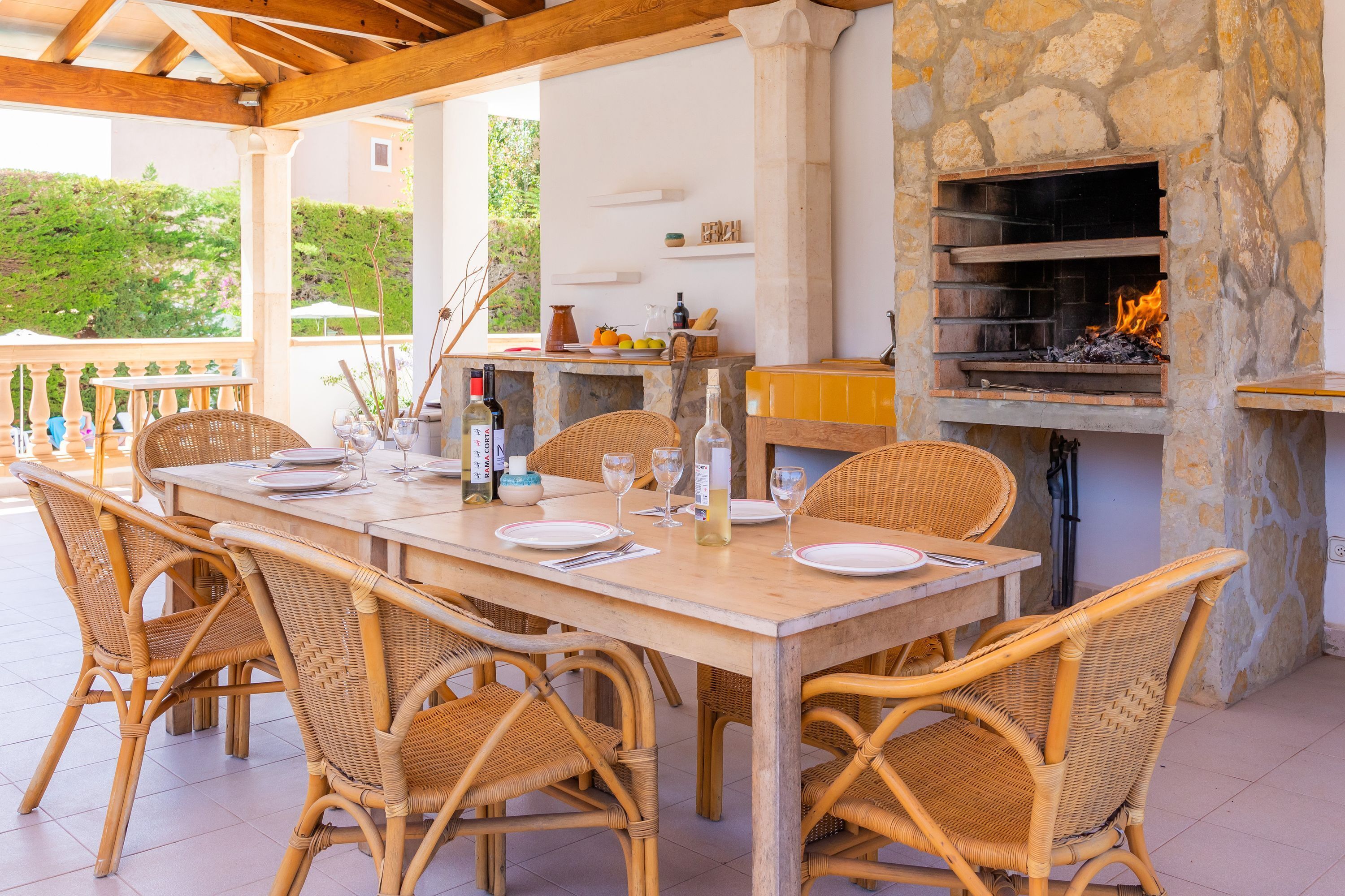 Restaurante al aire libre