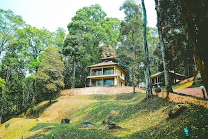 Front of property – evening/night