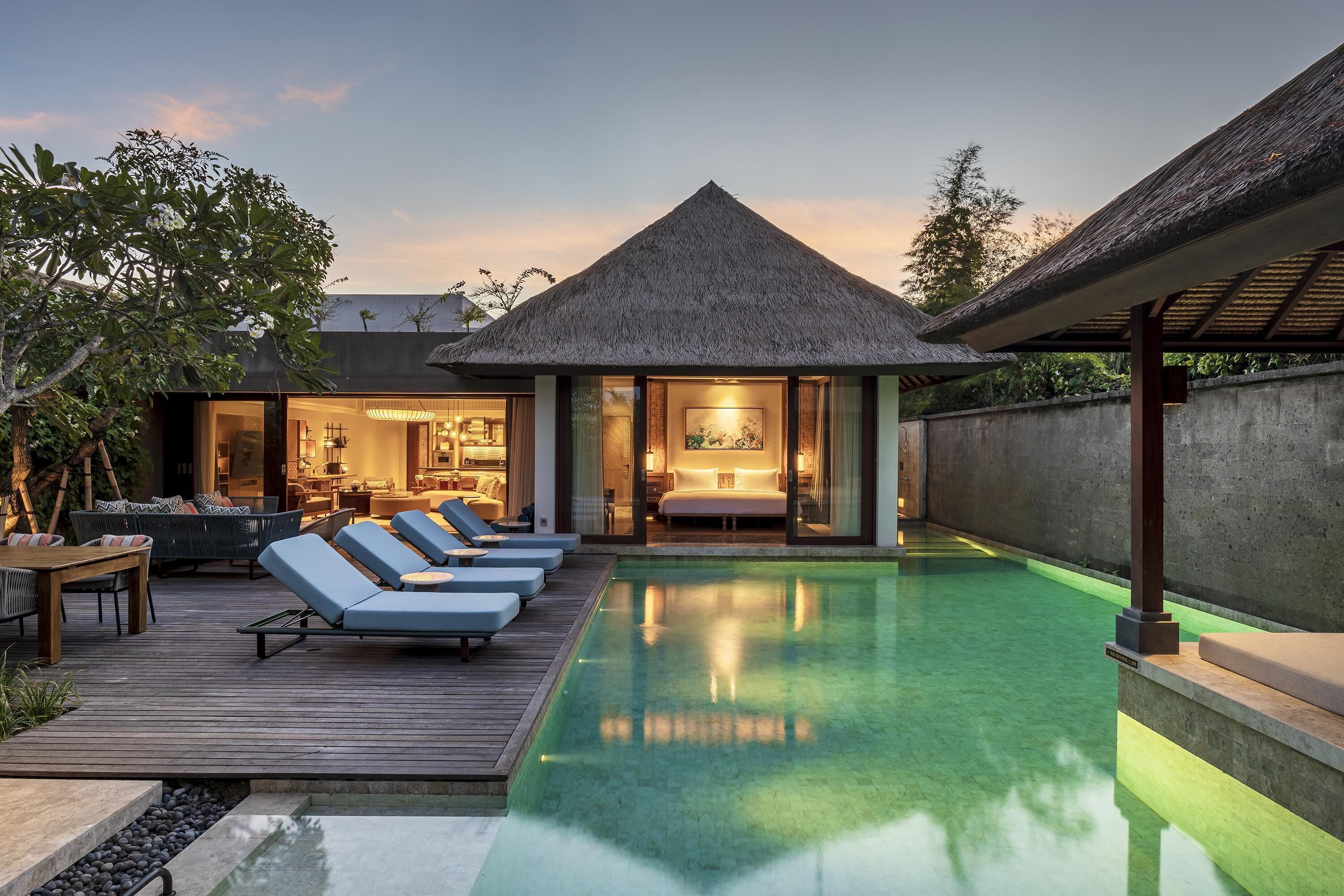 villa, 2 bedrooms, beach view | 1 bedroom, premium bedding, minibar, in-room safe